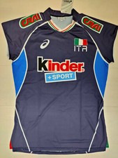 6830 ASICS Fipav Équipe Italie Femme Maillot Course Nationale Volley-Ball Ita