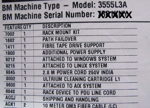 Ibm ts4300 lecteur bande - de,