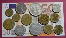 LOT DE 13 MONNAIES FRANCE