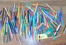vintage LOT CRAYON de COULEURS divers CARAN D'ACHE conté stabilo CASTELL dessin