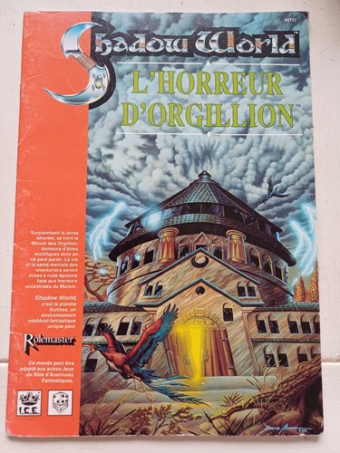 Rolemaster shadow world - -,