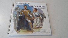 Livre Disque 33T DON QUICHOTTE de la Manche - Le Petit Ménestrel Gérard Philipe