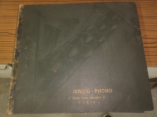 Album coffret disques 78 - de,