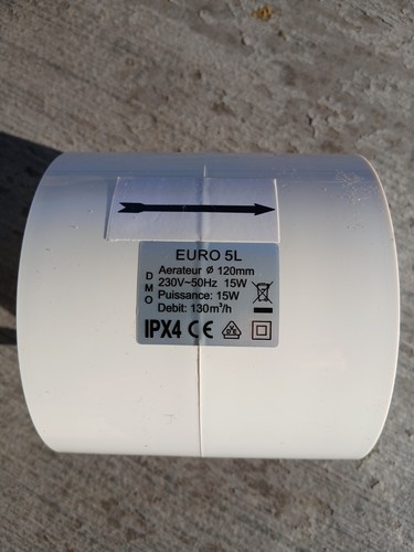 Aerateur gaine vmc - vmc, neuf