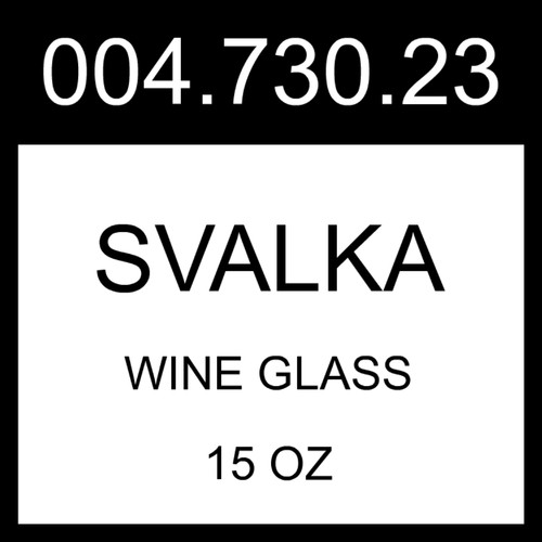 Ikea svalka wine glass - svalka, clear