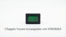 Chappée Voyant rectangulaire