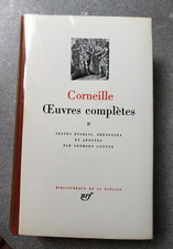 LA PLEIADE - CORNEILLE oeuvres