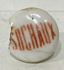 Ancien Bouchon Publicitaire en Porcelaine Bière Brasserie de Sochaux