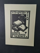 x44   Exibris Johannis Vassella FIAM, 10x13,5 cm