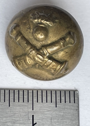 Petit bouton ancien métal - bouton,