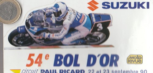 Moto 54éme bol or 1990 - bol,