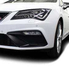 D049 Spoiler Rabat Aile Noir Brillant Protection Seat Leon 5F Facelift Cupra St