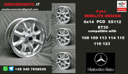 Jantes minilite pour 14 - minilite,