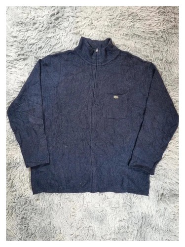 Veste zippée lacoste laine - veste,