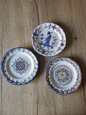lot de 3 assiettes