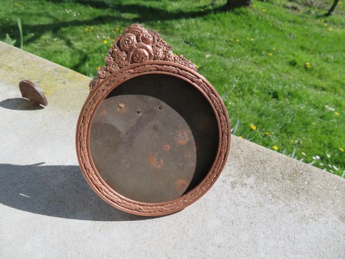 Ancien cadre photo rond - ancien,