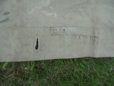 toile de tente allemande  de 1 guerre marque
