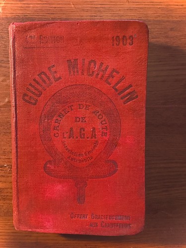Guide rouge michelin - , 1903.tres