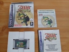 ZELDA MINISH CAP - GAME BOY ADVANCE GBA PAL - COMPLET (carte VIP) TRES BON ETAT