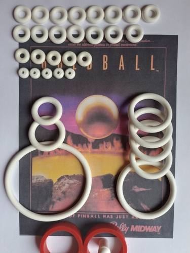 Flipper bally gold ball - flipper, ball-kit