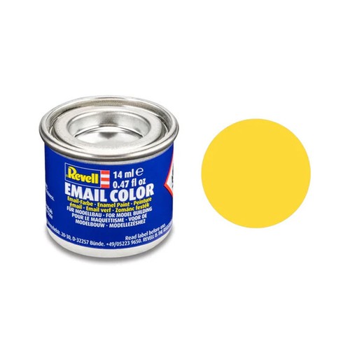 Peinture émail jaune mat - jaune,