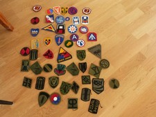 Lot 52 Patch Militaire Us Vietnam et post