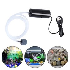 Oxyg??nateur d'aquarium compact bulleur de poisson entretien d'aquarium pour pis