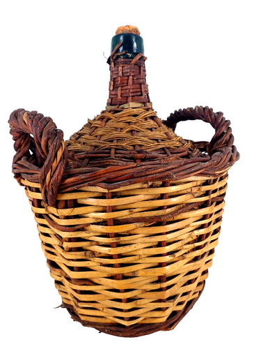 Bonbonne dame jeanne - verre, et