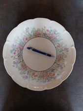 PLAT CIRCULAIRE  CREUX THEODORE HAVILAND DECOR SOLANGE PATRY BIE DIAMETRE 32 CM