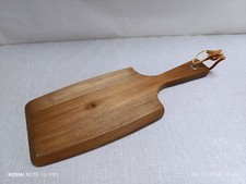 Ancienne Grande Planche à Découper Pain Billot Boucher Bois Art Populaire