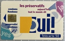 Télécarte PRÉSERVATIFS 