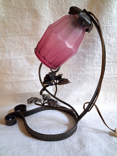 Ancienne lampe bureaux - ancienne, de