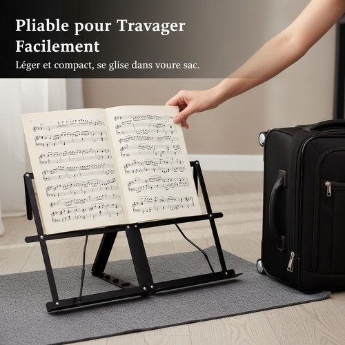 Pupitre réglable métal - pupitre,