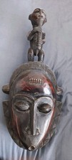 MASQUE BAOULE  Rci art africain ancien premier AFRICAN BAULE MASK