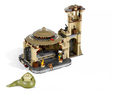 LEGO Star Wars 9516 – Palais de Jabba – Complet briques + notices + 2 figurines