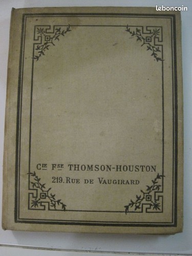 Ancien cahier thomson - ancien,
