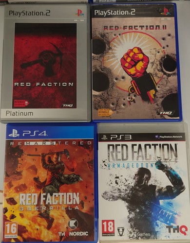 Lot jeux red - de,