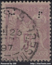 FRANCE TYPE SAGE 5Fr VIOLET