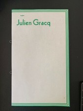 Julien Gracq - Brochure in english - ADPF publication in 2000 - 50 pages