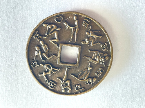 Pièce kamasutra médaille - pièce,