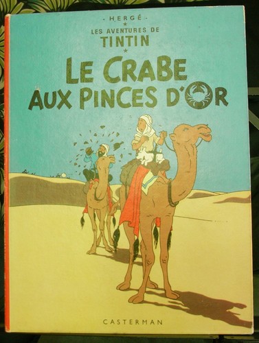 Crabe aux pinces - le, d'or