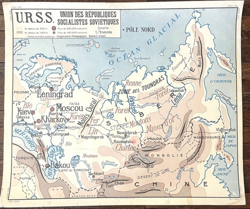 Ancienne carte scolaire - 🌎,