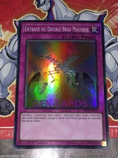 Carte Yu Gi Oh ENTRAVE DU DOUBLE BRAS MAGIQUE DRL2-FR015 x 3