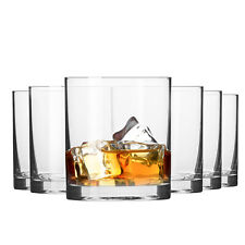 Krosno Balance Verres à Whisky Rhum Eau Boire | Lot 6 | 250 ml | Lave-vaisselle