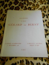 Catalogue vente : Succession