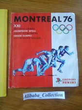 ALBUM PANINI MONTREAL  1976 CANADA JEUX OLYMPIQUES JO incomplet stikers