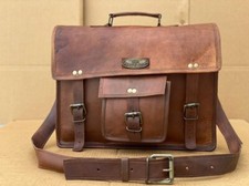 18 " Homme Cuir Vintage