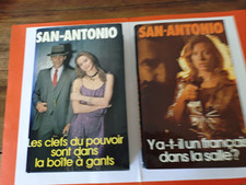 SAN ANTONIO - 2 LIVRES Editions FRANCE LOISIRS ANNEES 1981 et 1982 - TTBE