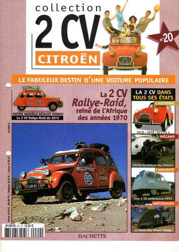 Fascicule citroën 2cv 20 - citroËn,