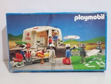 Playmobil 3224 ancien camp militaire médecin hôpital infirmière station